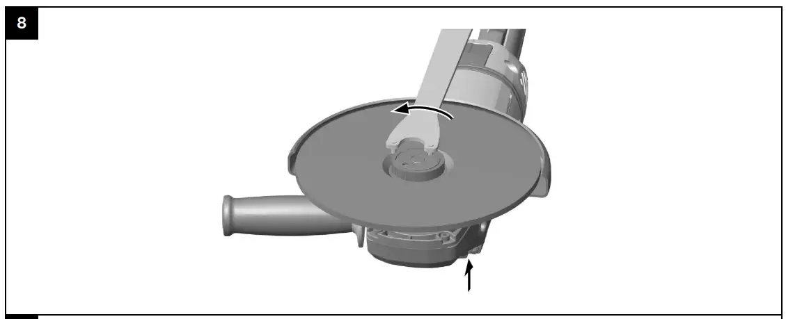 Removing an accessory tool