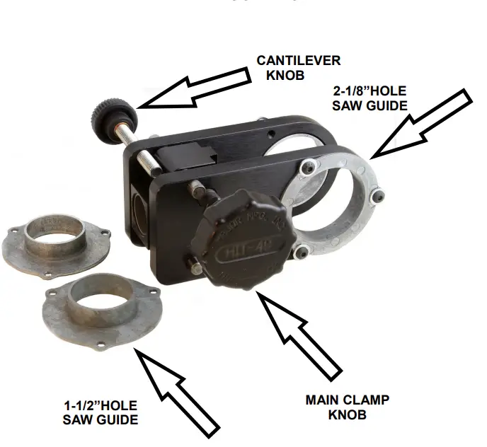 Major Mfg HIT-49 Drillmaster 3 Cylindrical Lock Drill FIG 1