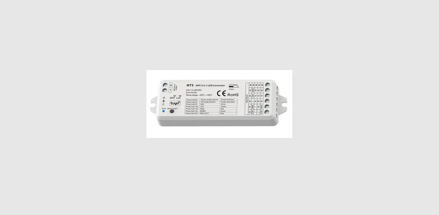 Ledyilightin V5-l Wi-fi And Rf 5 In1 Led Controller Instructions Ledyilightin V5-l Wi-fi And Rf 5 In1 Led Controller Instructions