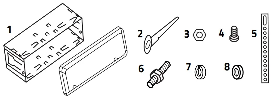 DS18 SDX1M Multimedia Car Digital Media Receiver - fig3