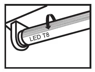 SUNLITE 88090-SU LED T8 Plug and Play 12w Light Bulb 3000K Warm 4