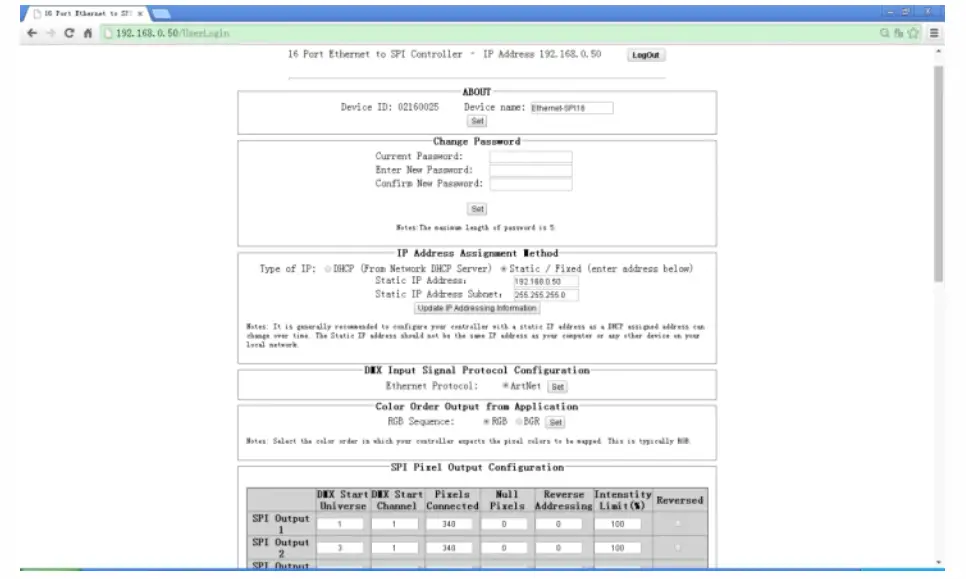 iPixel LED SPI DMX Ethernet Pixel Light Controller - website1