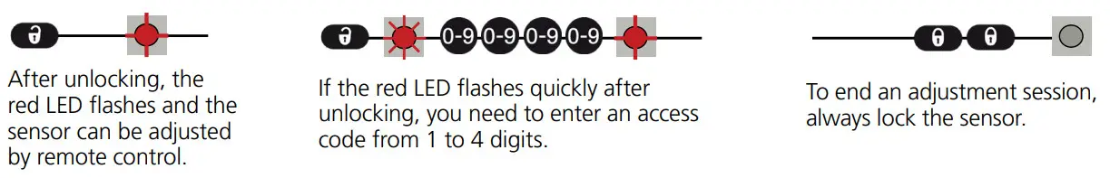 BEA Universal Remote Control - key 1