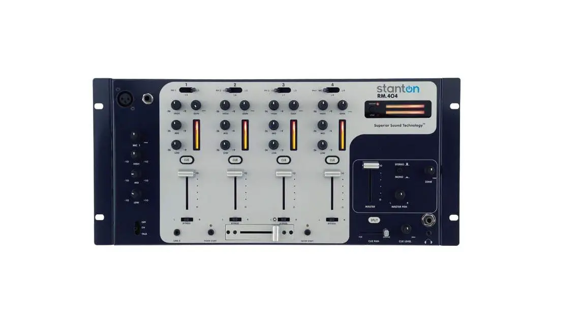 Stanton Rm.404 Professional Dj Mixer Owner's Manual