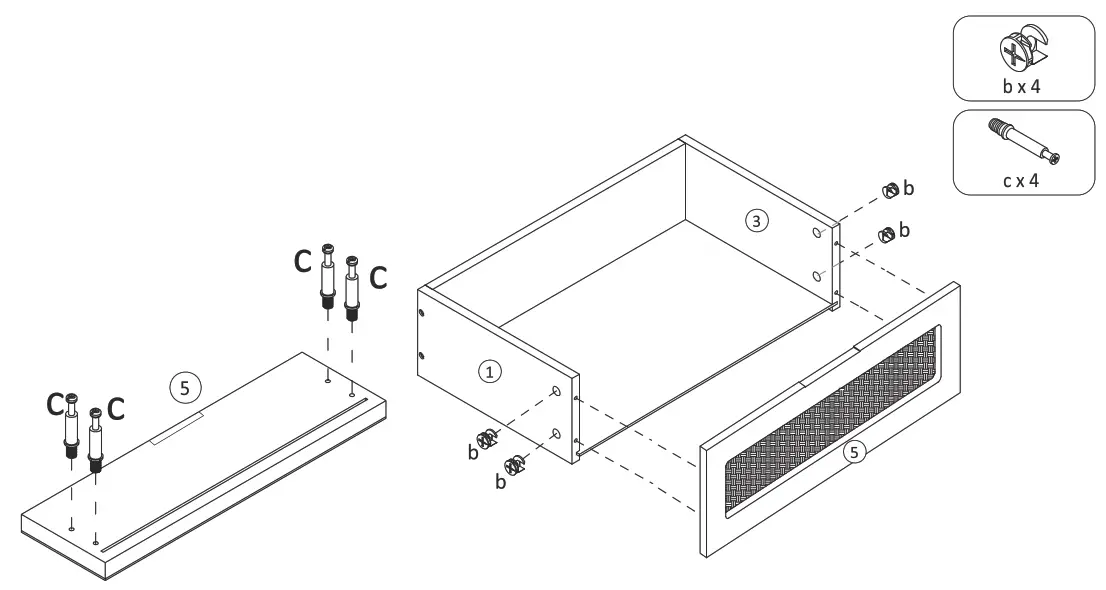 Anmytek H0010 Rattan End Side Table - fig11