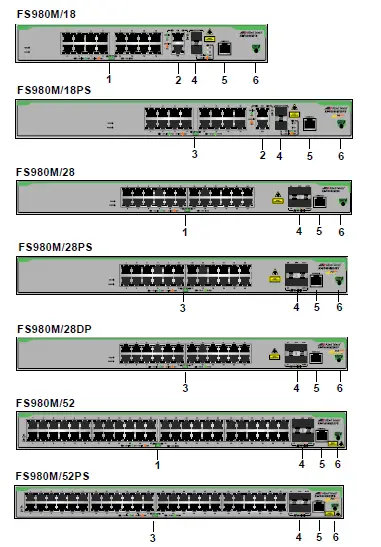 Allied-Telesis-CentreCOM-FS980M-Series-Fas- Ethernet-Switches-Installation-02S