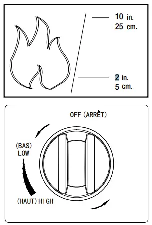 HAMPTON BAY 52105 17 in Outdoor Gas Fire Pit Column-fig11