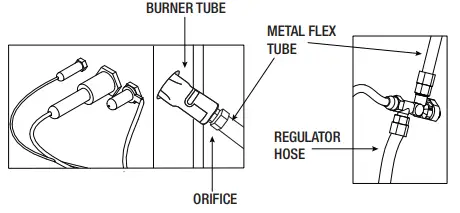 HAMPTON BAY 52105 17 in Outdoor Gas Fire Pit Column-fig12