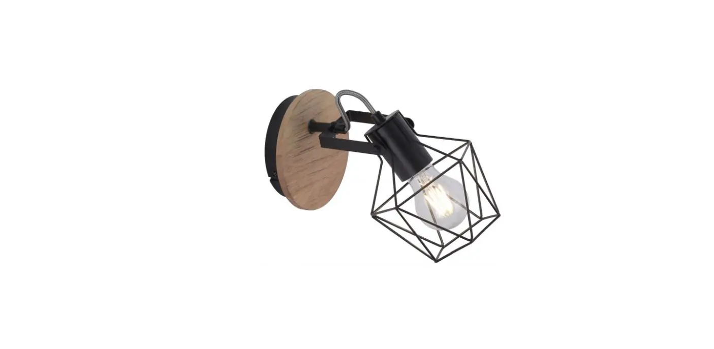 Paul Neuhaus Holz Metall Modern Vintage Style Adjustable Spot User Guide