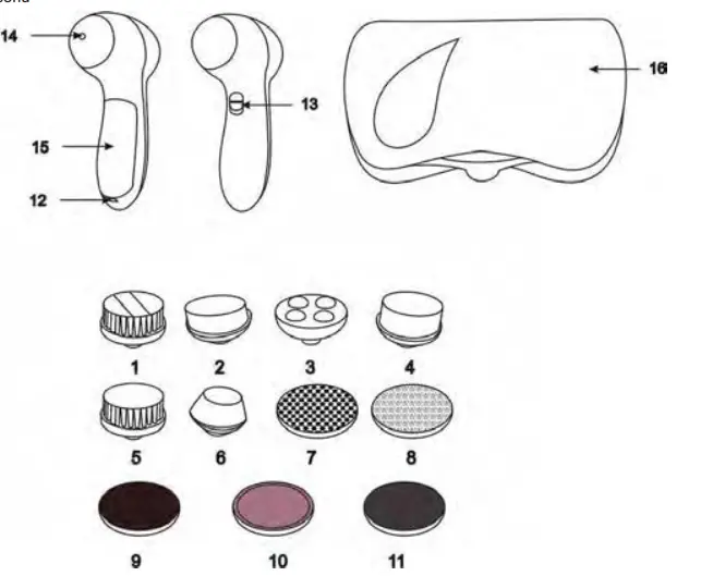 SCARLETT SC CA305M03 Skin And Nails Care Appliance- fig