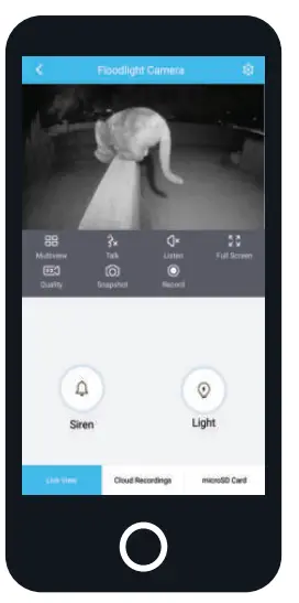 AMCREST ASH26 1080P Motion Activated Floodlight SmartHome App-fig6