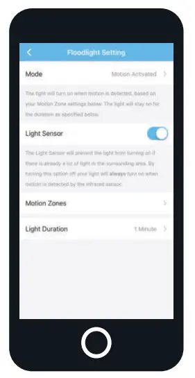 AMCREST ASH26 1080P Motion Activated Floodlight SmartHome App-fig8