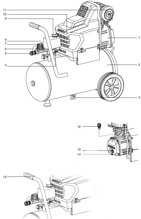metabo Basic 250-24 W Liters Basic Compressor 01