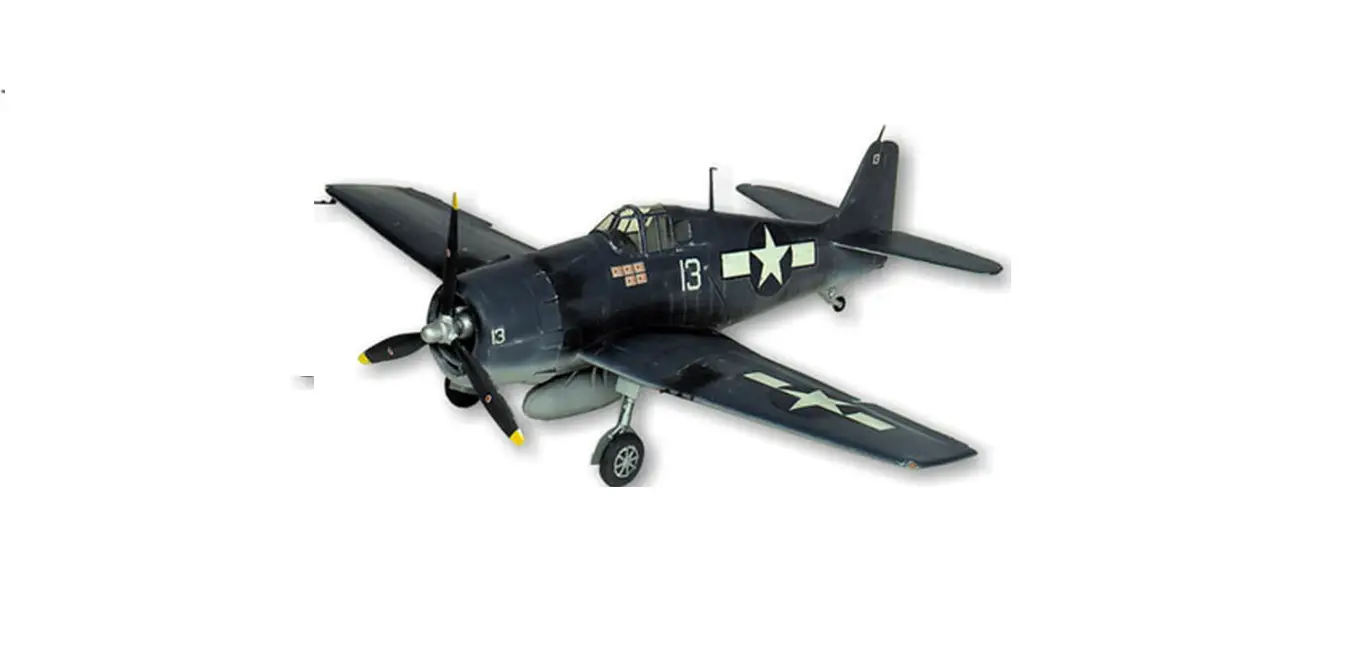 Guillow Grumman F6f-3 Hellcat Rc Aircraft Wooden Semi Scale Model Kit Instructions
