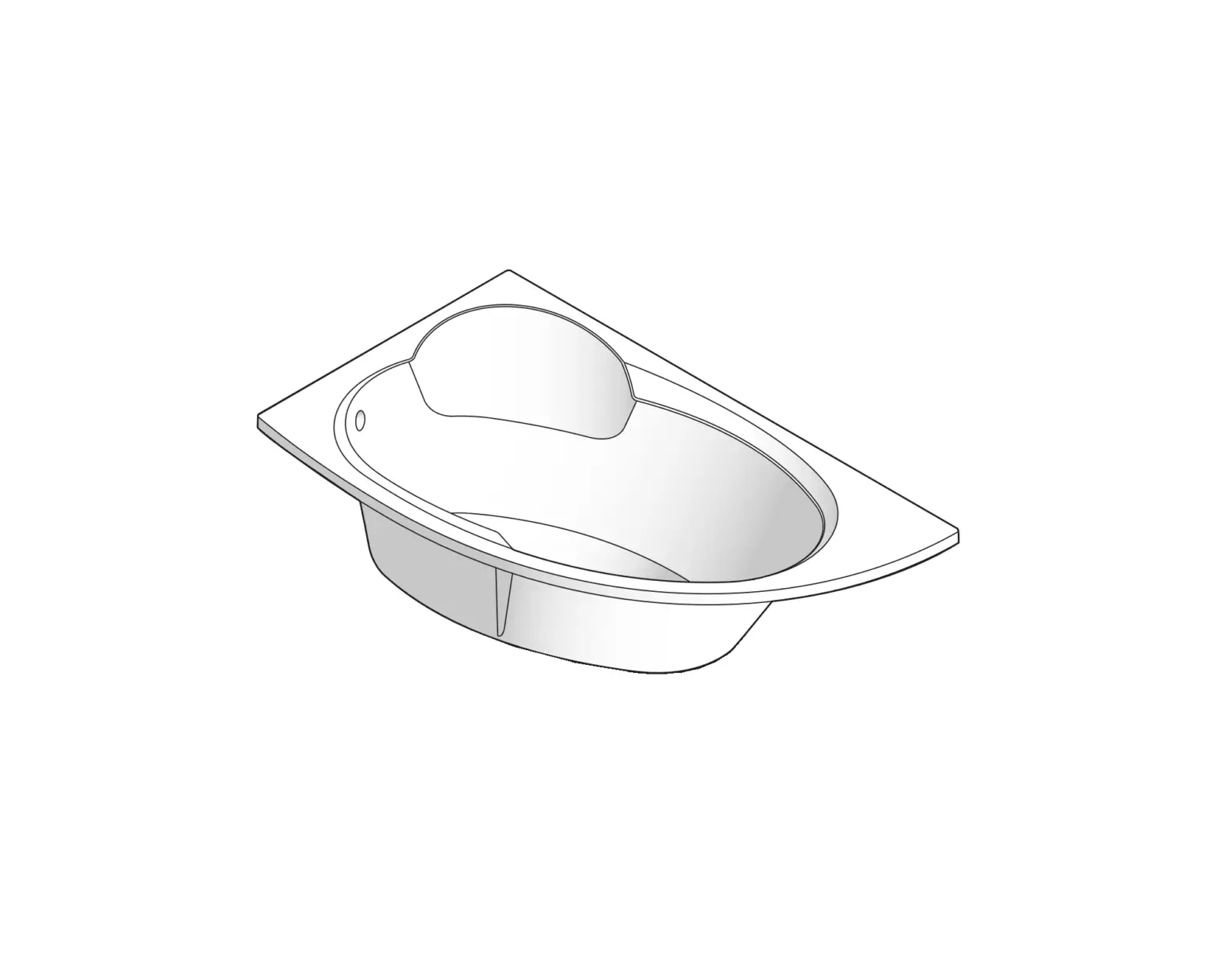 Cersanit Kaliope 170x110 L Bathtub Asymmetric Right Instruction Manual Cersanit Kaliope 170x110 L Bathtub Asymmetric Right Instruction Manual