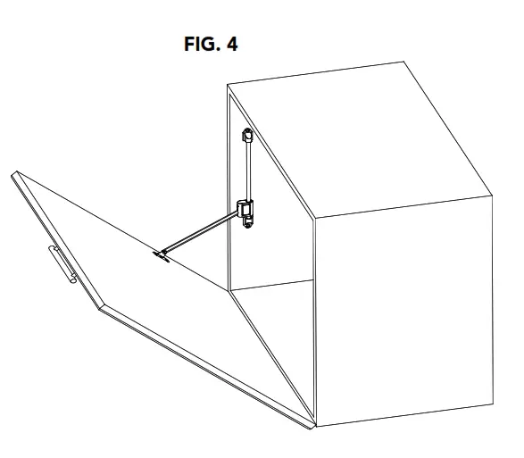 REV-A-SHELF CTOHSL-24-1 Sidelines 24 in. Wired Frame Fabric Laundry Hamper Basket - FIG. 4
