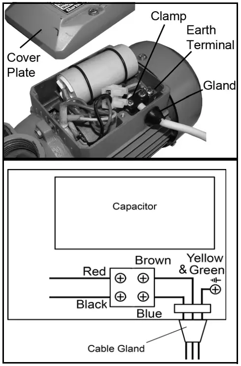 Clarke BIP 1000 1 Inch Electric Water Pump - FIGURE 1