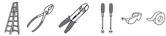 QUOIZEL QSF5600MBK 4-Light Matte Black Semi-Flush Mount Installation Guide - TOOLS REQUIRED