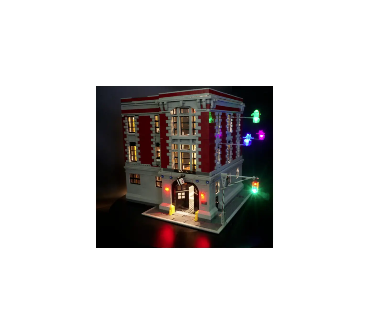 Game Of Bricks Light Kit For Ghostbusters Firehouse Headquarters 75827 Instruction Manual