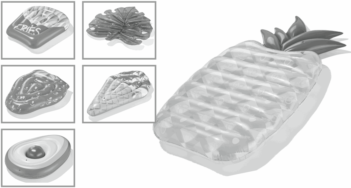 CRIVIT Inflatable Pool Float