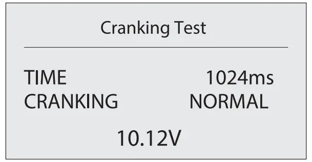 TOPDON ArtiBattery 101 12V Battery Tester 100-2000 CCA - Figure 11