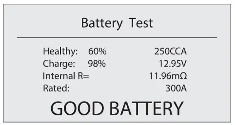 TOPDON ArtiBattery 101 12V Battery Tester 100-2000 CCA - Figure 17