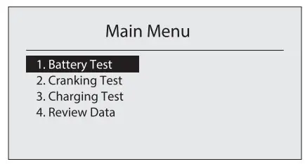 TOPDON ArtiBattery 101 12V Battery Tester 100-2000 CCA - Figure 3