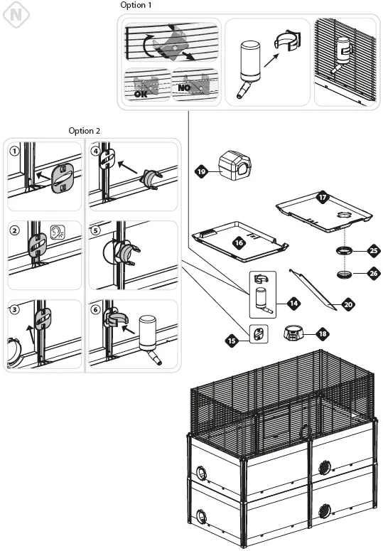 ferplast-570076-Multipla-Hamster-Crystal-Multi-Storey-Cage-FIG-9