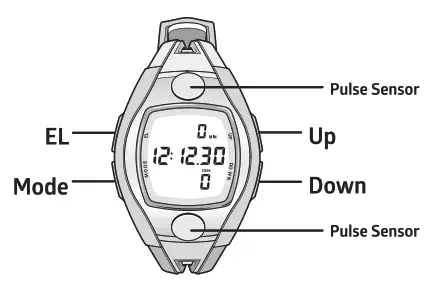 MEDLINE MDSP3045 Heart Rate Watch
