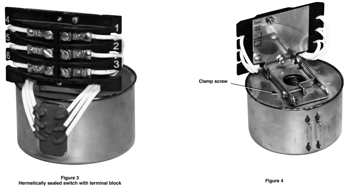 MAGNETROL Series HS Electric Switch Mechanisms and Housings -- fig 1