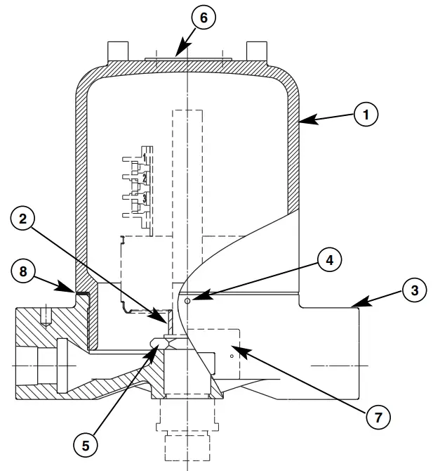 MAGNETROL Series HS Electric Switch Mechanisms and Housings -- fig 7