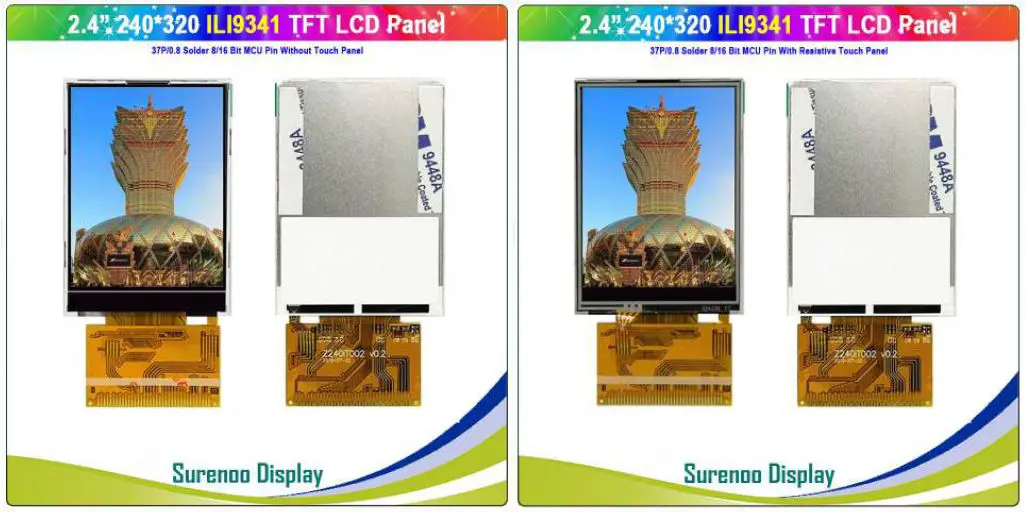 Surenoo-STP0240C1-240320-Series-TFT-LCD-Panel-product