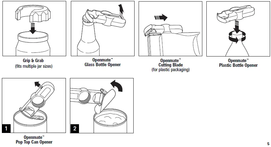 Hamilton Beach 76389R Electric Automatic Can Opener 4