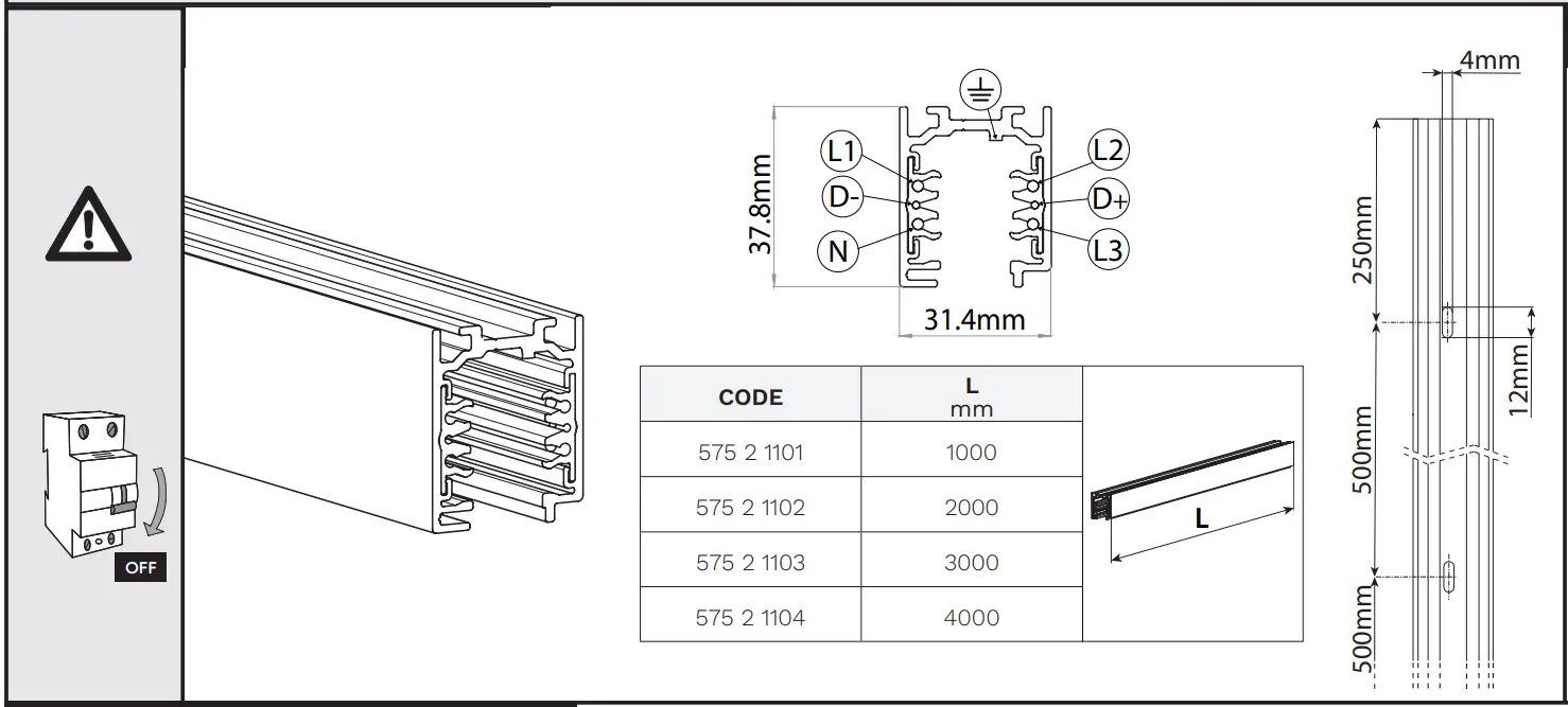 Surface Installation Illustration