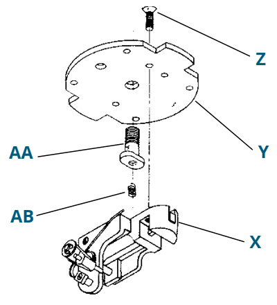fillauer E 400 Elbow - Internal Assembly