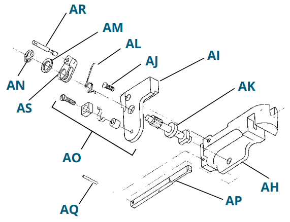 fillauer E 400 Elbow - Internal Cage Assembly