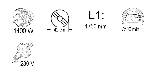 RAIDER-Pro-RDP-EBC07-Electric-Brush-Cutter-Detachable-Shaft-FIG-1