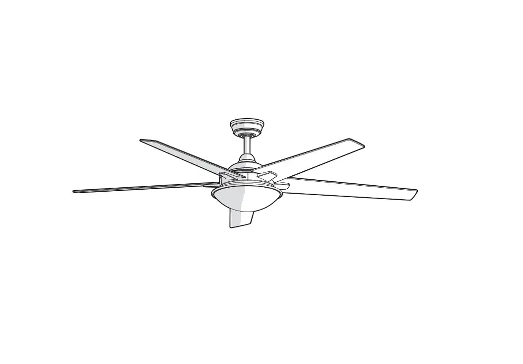 Hampton Bay 1008 285 567 70in Led Indoor Low Profile White Ceiling Fan Owner's Manual