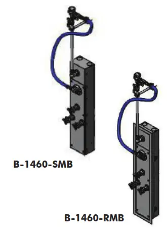 TandS B 1460 SMB, B 1460 RMB EasyInstall Hose Reel Cabinet Series