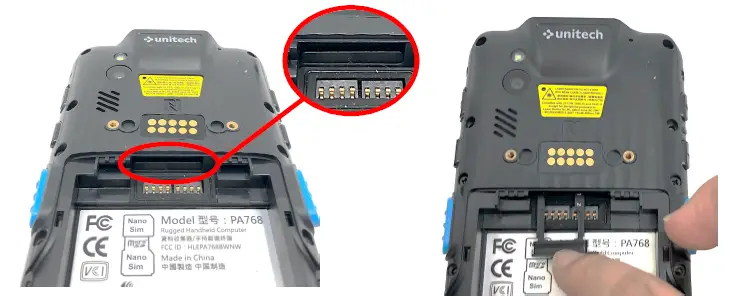 unitech PA768 Rugged Touch Computer 3