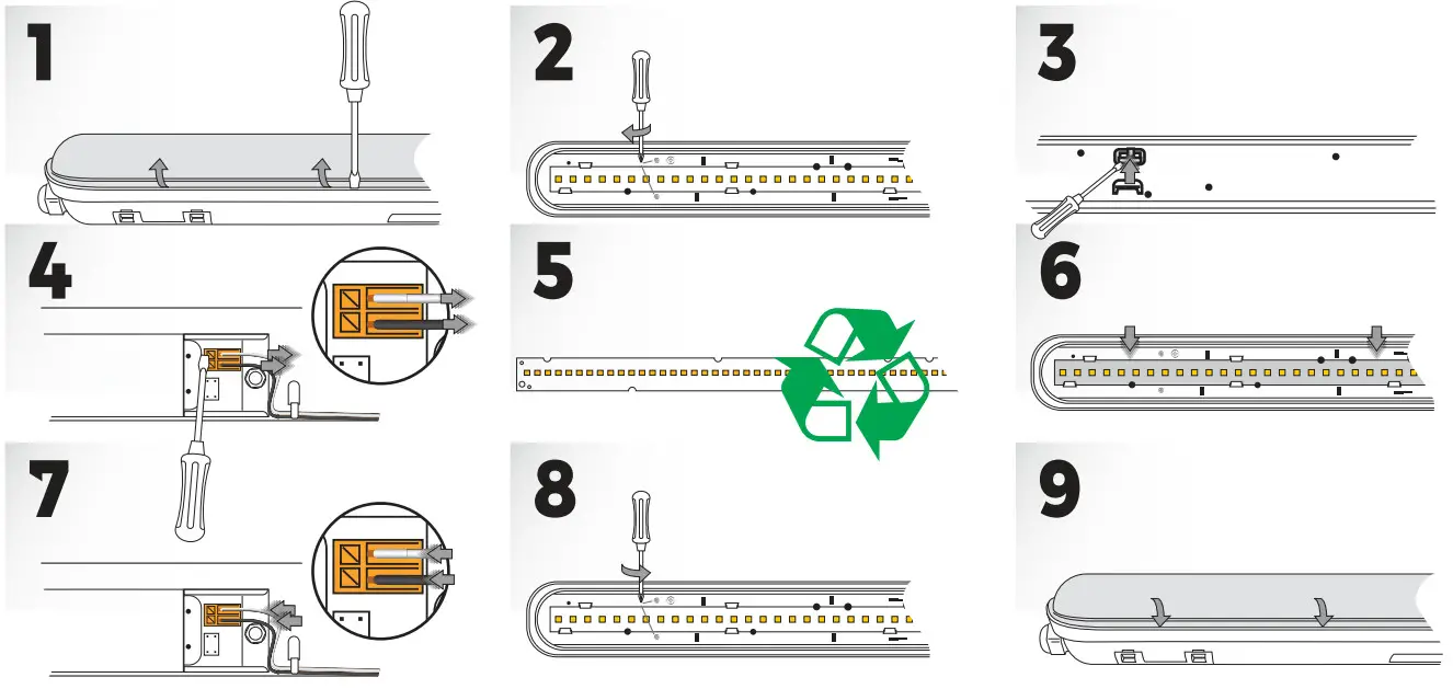 LED s light 2400229 LED Luminaire with Strip - Figure 2