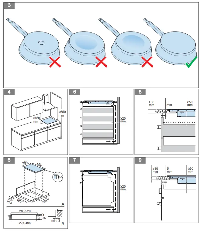 INVENTUM IKI3008 Built in Induction Hob - Fig 1