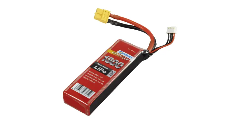 Conrad Xt60 Red Power Scale Model Battery Pack User Manual
