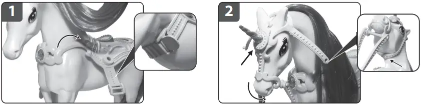 MGA s dream 583318 Ella Candy Carriage and Unicorn-FIG3