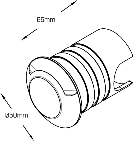 MONDOLUX MO81 Cento 90 Bron Trimless Downlight