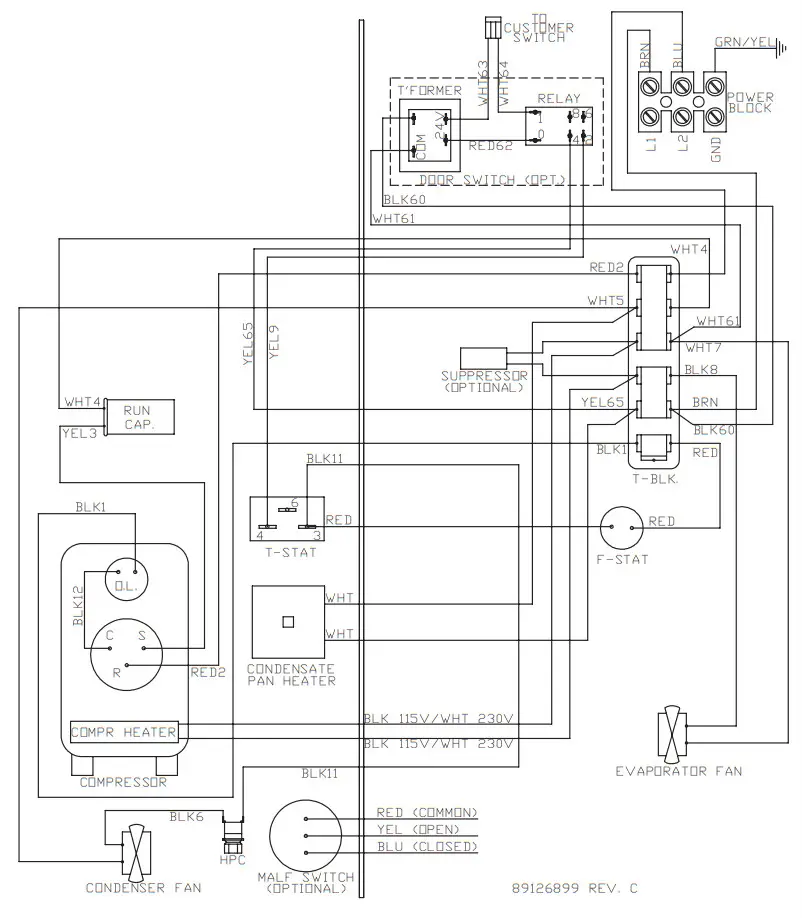 nVent N16 SpectraCool Air Conditioner - fig 4