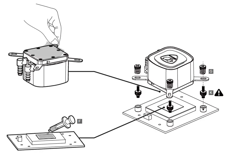 COUGAR Poseidon LT 240 High Performance AIO Liquid Cooler - 3