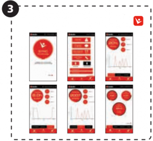 Download Actiiv Trackers app from iOS or Android store