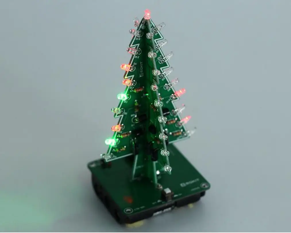 Albero CTR 30C RGB LED Auto Flashing Christmas Tree DIY Kit - Figure 21