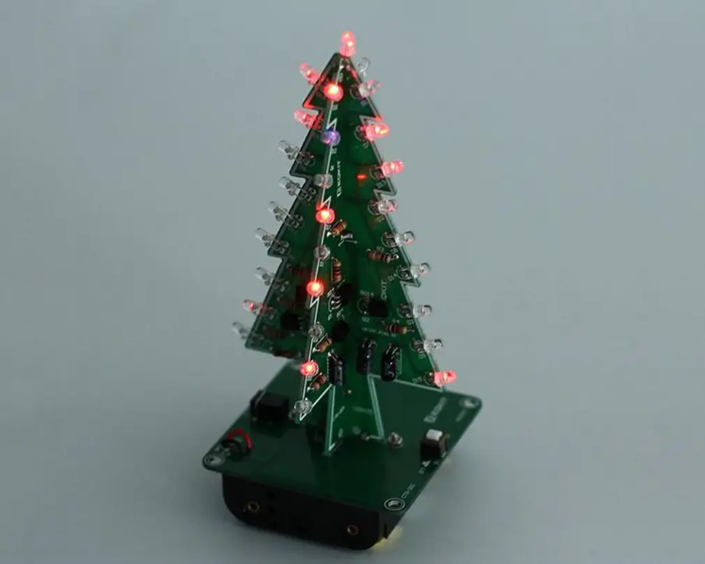 Albero CTR 30C RGB LED Auto Flashing Christmas Tree DIY Kit - Figure 24